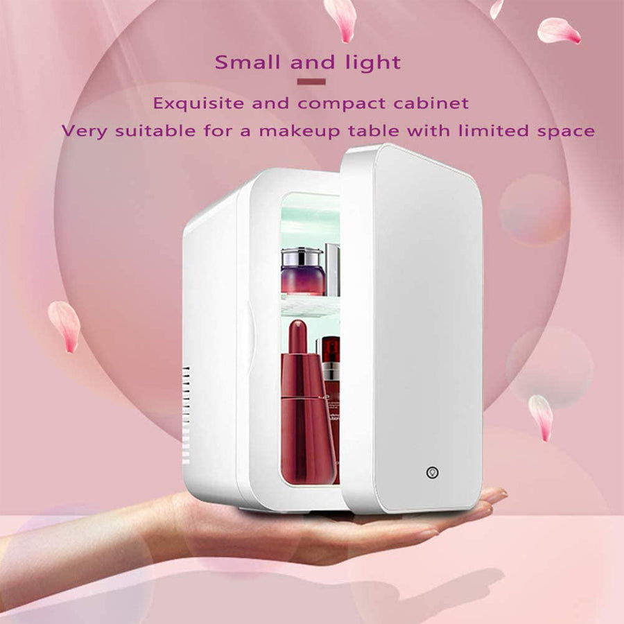 Mini-Makeup Fridge with Mirrior