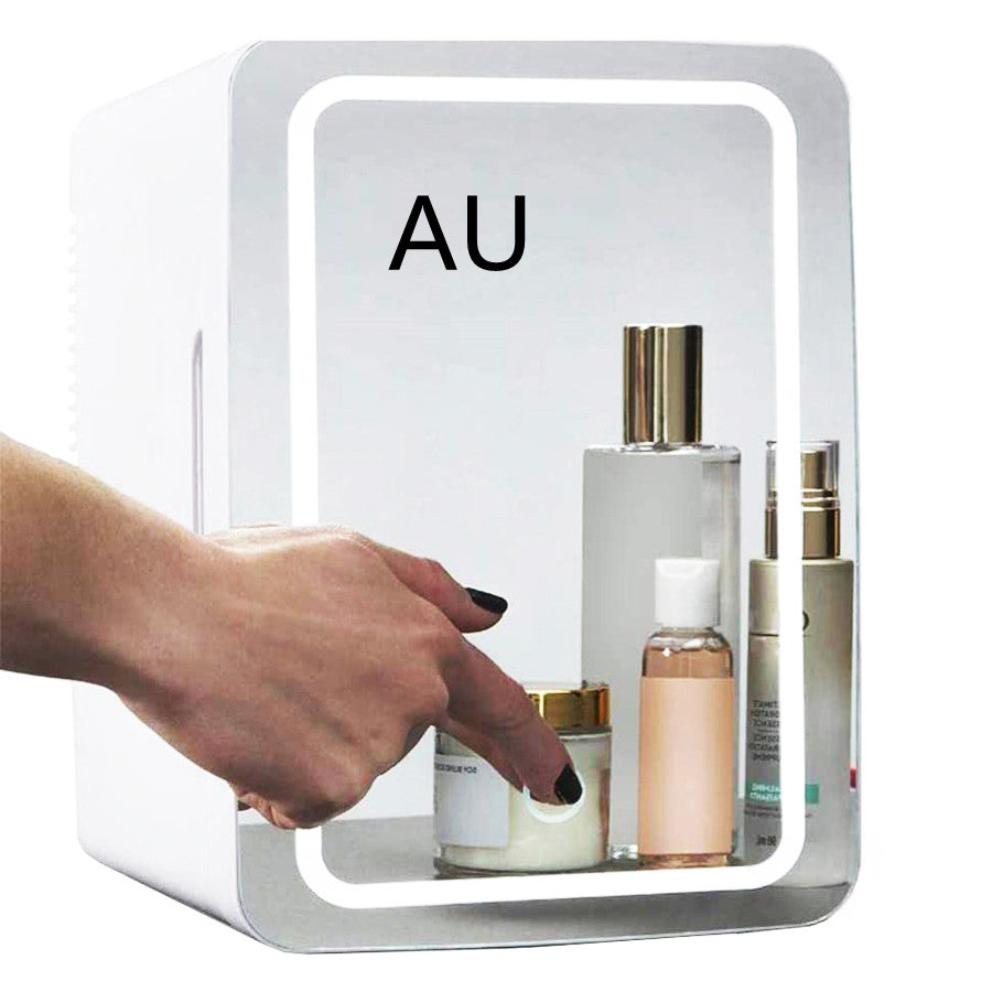 Mini-Makeup Fridge with Mirrior